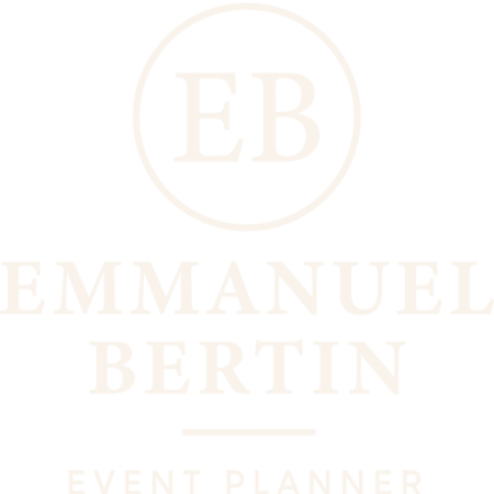 Logo Emmanuel Bertin Event Transparent blanc